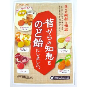 昔からの知恵をのど飴にしました。